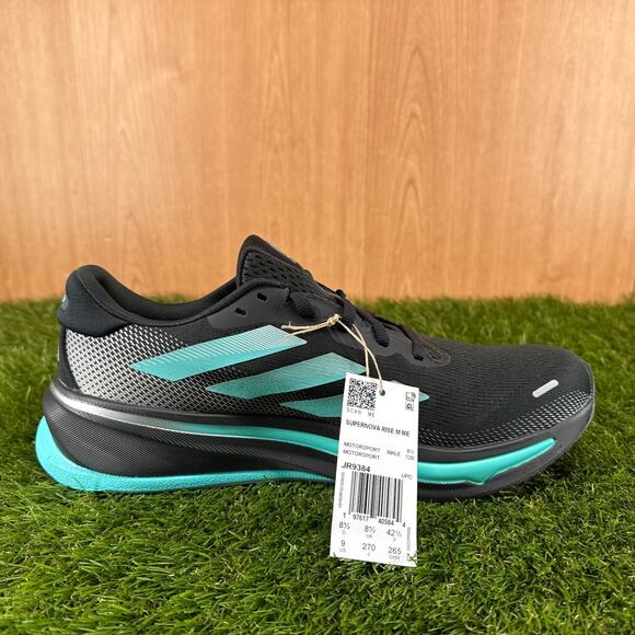 Mercedes-AMG Petronas F1 x adidas Supernova Rise Black Mint JR9384 Men\'s Size 9 main image 7